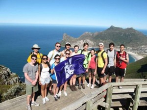 Table Mountain South Africa hike - med students 1